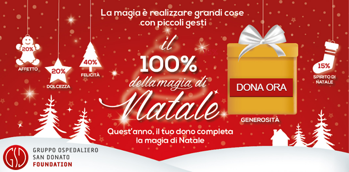 Fondazione Gruppo San Donato: un Natale di solidarietà!
